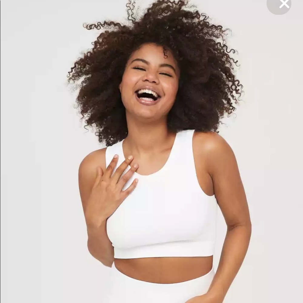 Aerie Offline Ribbed Seamless Sports Bra